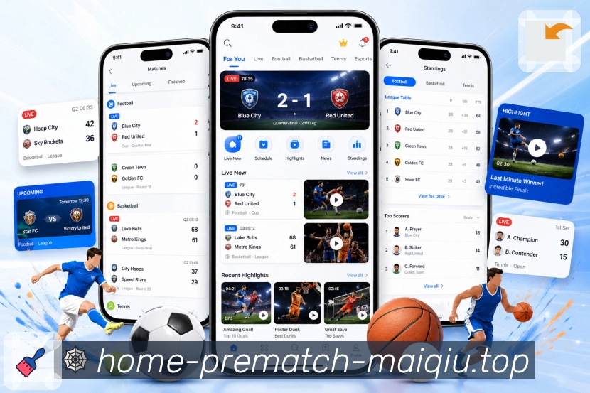 买球站 APP 与网页版界面